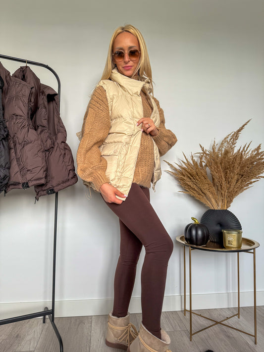 Kamizelka z falbanką